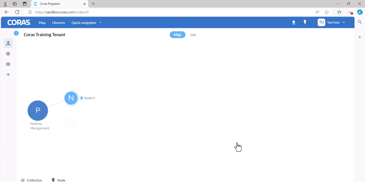Creating an additional node under the root