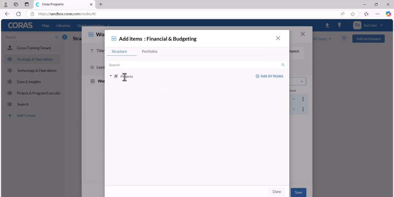 Adding individuals and setting permissions for the workspace